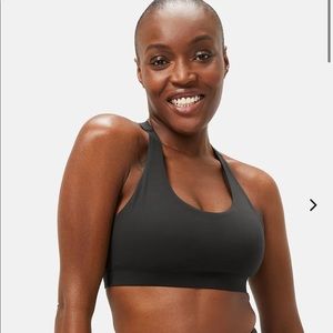 Outdoor Voices All Time Bra in Black